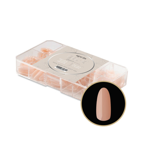 Neutrals Gel-X® Emma Natural Round Medium Box of Tips 150pcs - 11 Sizes