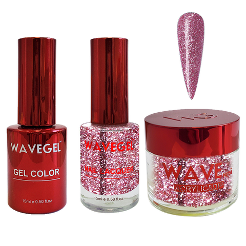 WAVEGEL QUEEN COLLECTION 4IN1 #114 ROYALTY RULES #112 PINK GALORE