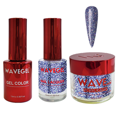 WAVEGEL QUEEN COLLECTION 4IN1 #114 ROYALTY RULES #113 BLUE SPARKLE