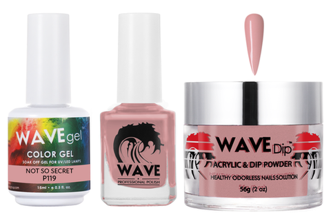 #119 Wave Gel Simplicity Collection-3 in 1 Matching Trio Set