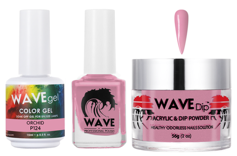 #124 Wave Gel Simplicity Collection-3 in 1 Matching Trio Set