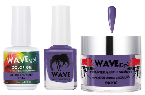 #146 Wave Gel Simplicity Collection-3 in 1 Matching Trio Set