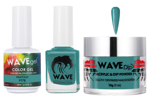 #178 Wave Gel Simplicity Collection-3 in 1 Matching Trio Set