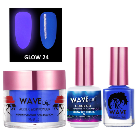Wavegel Matching Trio - Glow in The Dark - 24