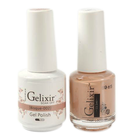 Gelixir - Matching Color Soak Off Gel - 002 Bisque