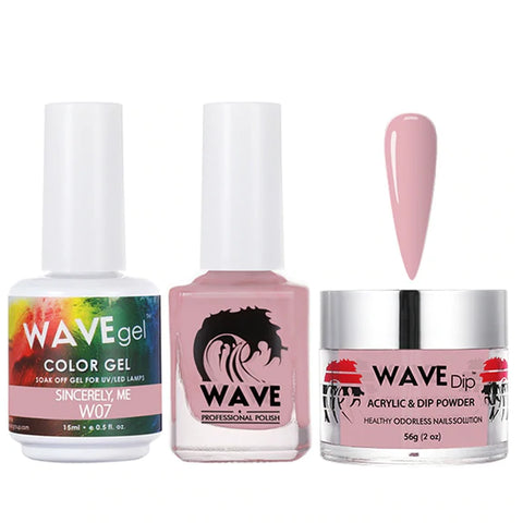 #007 Wave Gel Simplicity Collection-3 in 1 Matching Trio Set