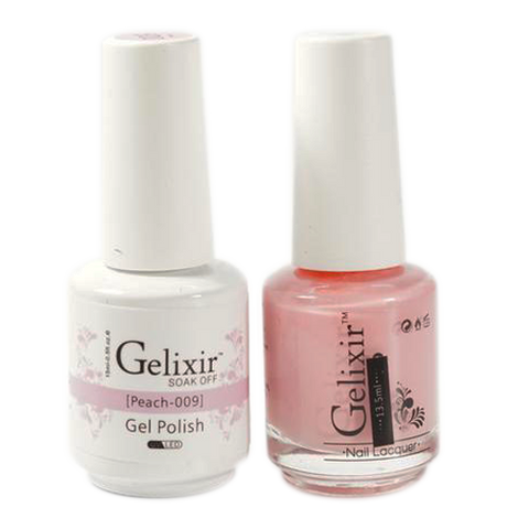 Gelixir - Matching Color Soak Off Gel - 009 Peach