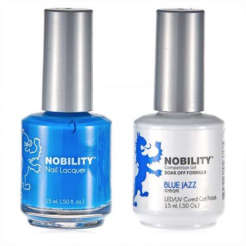 Nobility Gel Polish & Nail Lacquer, Blue Jazz - NBCS058