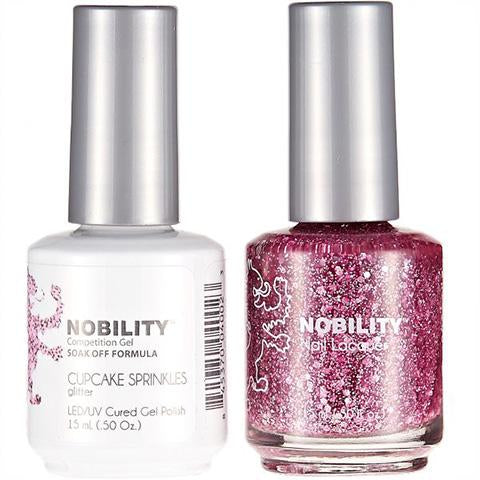 Nobility Gel Polish & Nail Lacquer, Cupcake Sprinkles - NBCS184