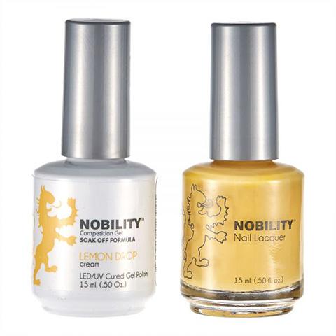 Nobility Gel Polish & Nail Lacquer, Lemon Drop - NBCS076