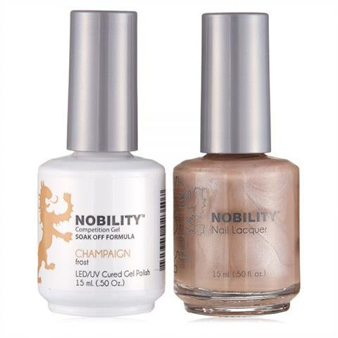 Nobility Gel Polish & Nail Lacquer, Champaign - NBCS032