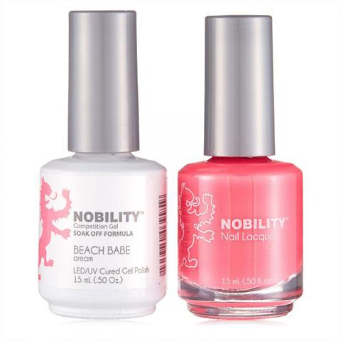 Nobility Gel Polish & Nail Lacquer, Beach Babe - NBCS177
