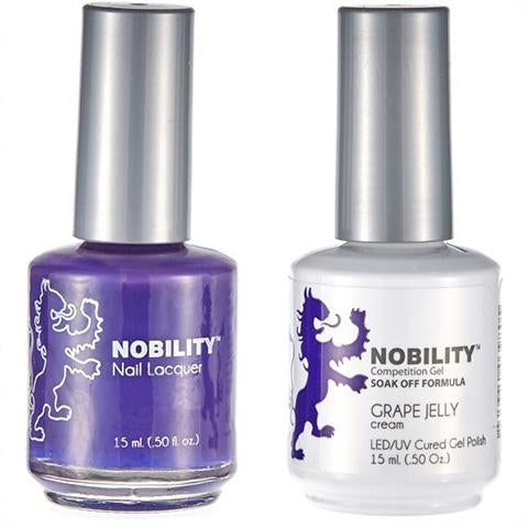 Nobility Gel Polish & Nail Lacquer, Grape Jelly - NBCS162