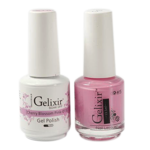 Gelixir - Matching Color Soak Off Gel - 015 Cherry Blossom Pink