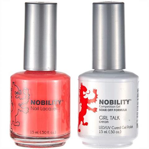 Nobility Gel Polish & Nail Lacquer, Girl Talk - NBCS102