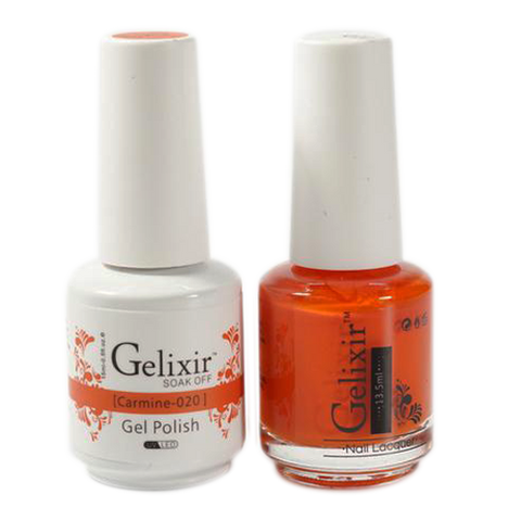 Gelixir - Matching Color Soak Off Gel - 020 Carmine