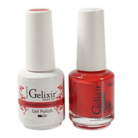 Gelixir - Matching Color Soak Off Gel - 022 Harvard Crimson