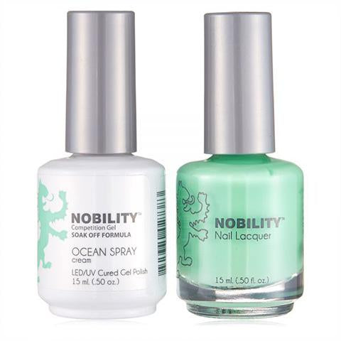 Nobility Gel Polish & Nail Lacquer, Ocean Spray - NBCS118