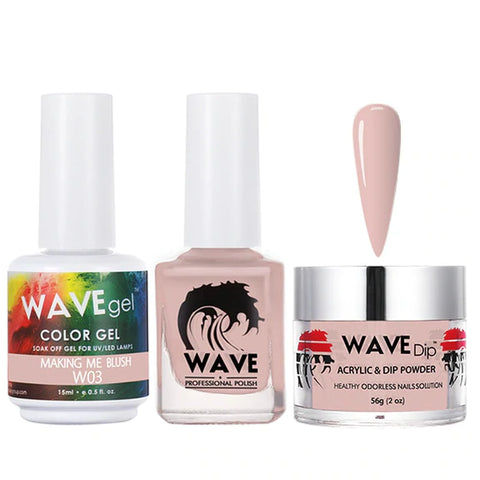 #003 Wave Gel Simplicity Collection-3 in 1 Matching Trio Set