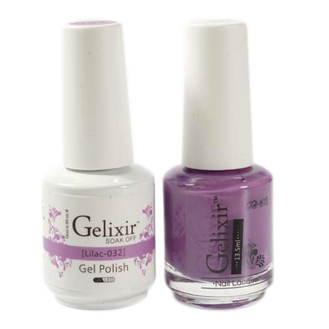 Gelixir - Matching Color Soak Off Gel - 032 Lilac