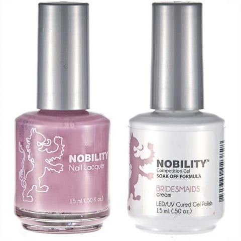 Nobility Gel Polish & Nail Lacquer, Bridesmaids - NBCS064