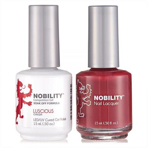 Nobility Gel Polish & Nail Lacquer, Luscious - NBCS036