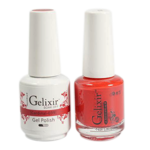 Gelixir - Matching Color Soak Off Gel - 039 Cardinal