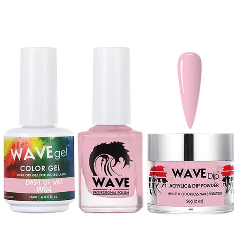 #004 Wave Gel Simplicity Collection-3 in 1 Matching Trio Set
