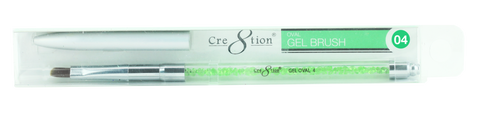 Cre8tion - Gel Brush Oval Tip Rhinestone Handle 04