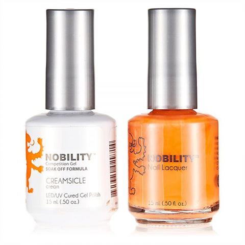 Nobility Gel Polish & Nail Lacquer, Creamsicle - NBCS125