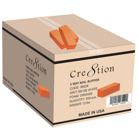 Cre8tion Buffer - 3 Way - 80/100 Orange/White