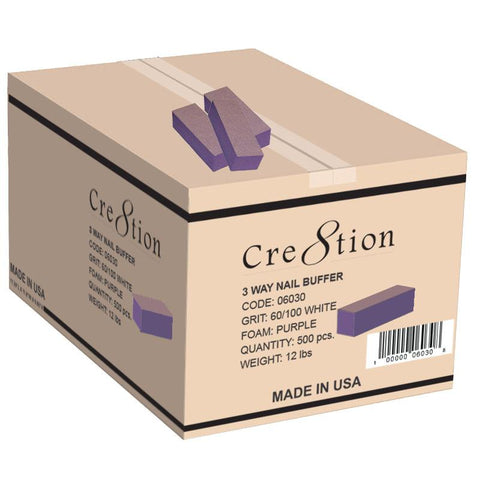Cre8tion Buffer - 3 Way - 60/100 Purple/White