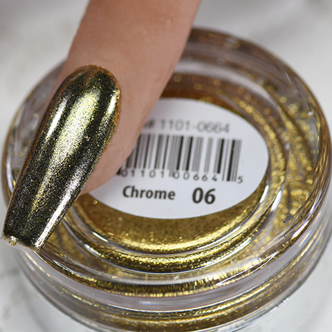 Cre8tion - Chrome Nail Art Effect 06 Gold - 1g