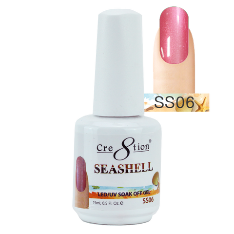 Cre8tion - Seashell Soak Off Gel .5oz SS06