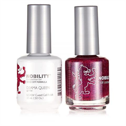 Nobility Gel Polish & Nail Lacquer, Drama Queen - NBCS185