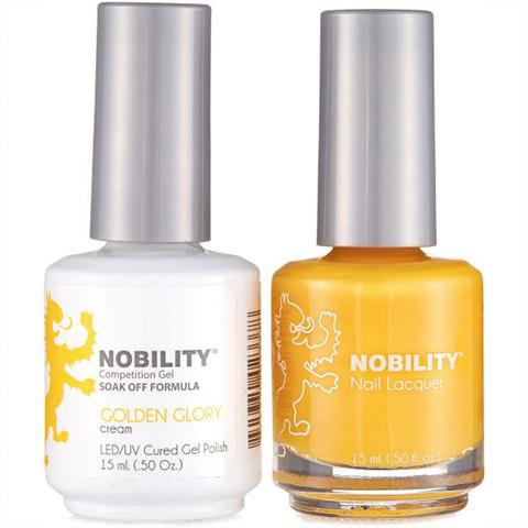 Nobility Gel Polish & Nail Lacquer, Golden Glory - NBCS019