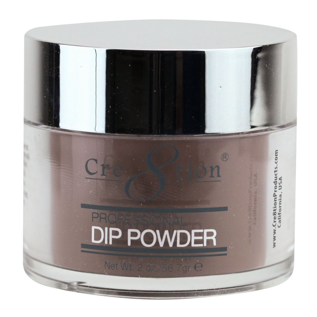 Cre8tion  Dipping Powder  Rustic Collection RC09 Rich Brown 2 oz