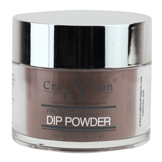 Cre8tion  Dipping Powder  Rustic Collection RC09 Rich Brown 2 oz