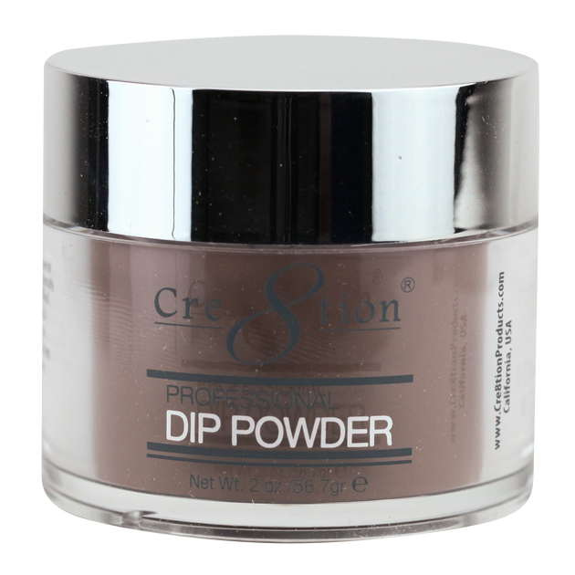 Cre8tion  Dipping Powder  Rustic Collection RC09 Rich Brown 2 oz