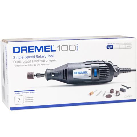 Dremel 100 Series - Single-Speed Rotary Tool (Basic) - Included 7 Accessories - 100-N/7