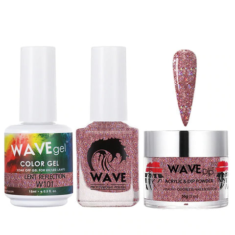 #101 Wave Gel Simplicity Collection-3 in 1 Matching Trio Set