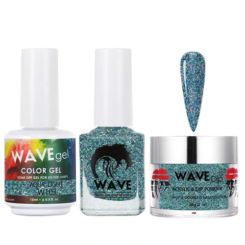 #103 Wave Gel Simplicity Collection-3 in 1 Matching Trio Set