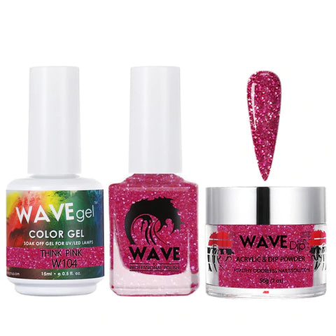 #104 Wave Gel Simplicity Collection-3 in 1 Matching Trio Set