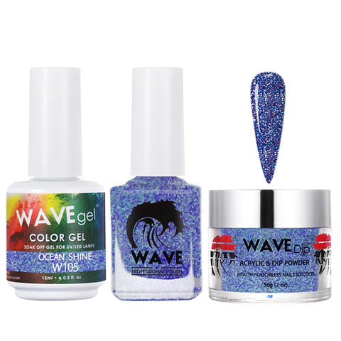 #105 Wave Gel Simplicity Collection-3 in 1 Matching Trio Set