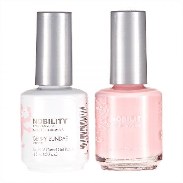 Nobility Gel Polish & Nail Lacquer, Berry Sundae - NBCS121