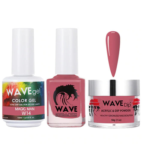 #014 Wave Gel Simplicity Collection-3 in 1 Matching Trio Set