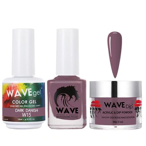 #015 Wave Gel Simplicity Collection-3 in 1 Matching Trio Set