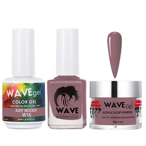 #016 Wave Gel Simplicity Collection-3 in 1 Matching Trio Set
