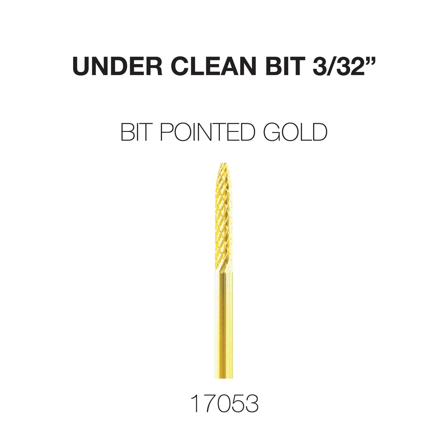 Cre8tion - Under Clean Bit - 3/32”