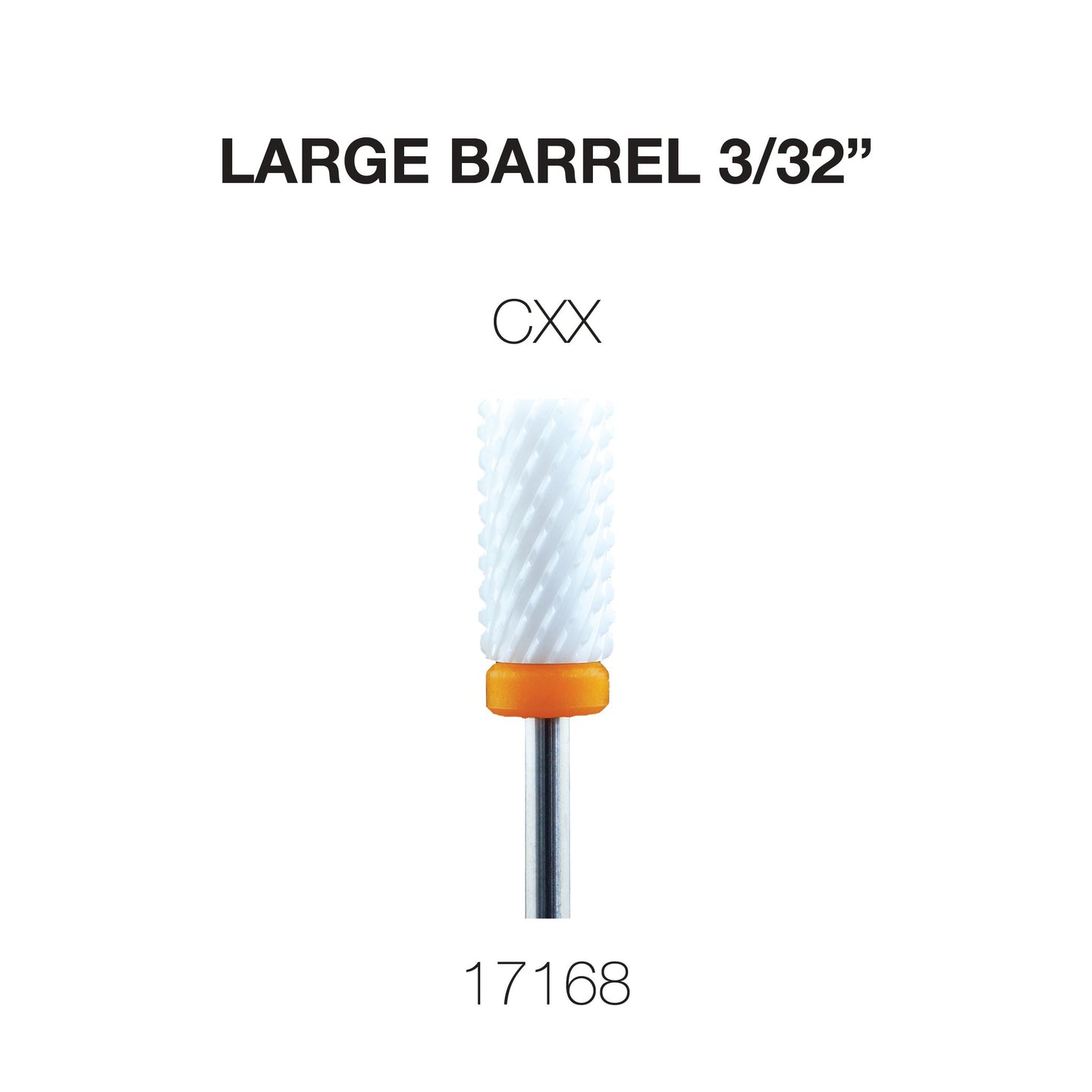 Cre8tion  Ceramic Large Barrel 3/32"m